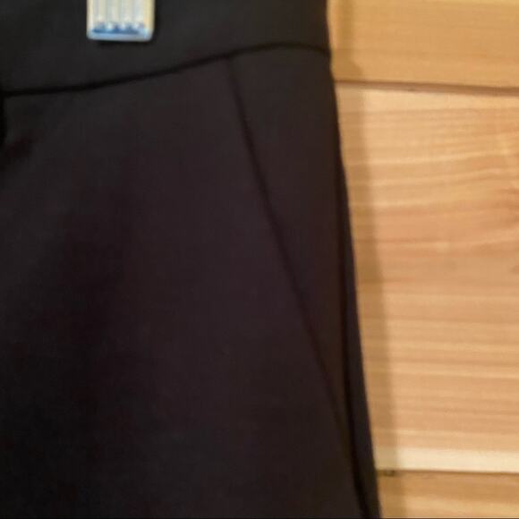 Theory Double Stretch Pleated Black Trouser Pant Women 4 NEW Professional Preppy - Picture 4 of 8